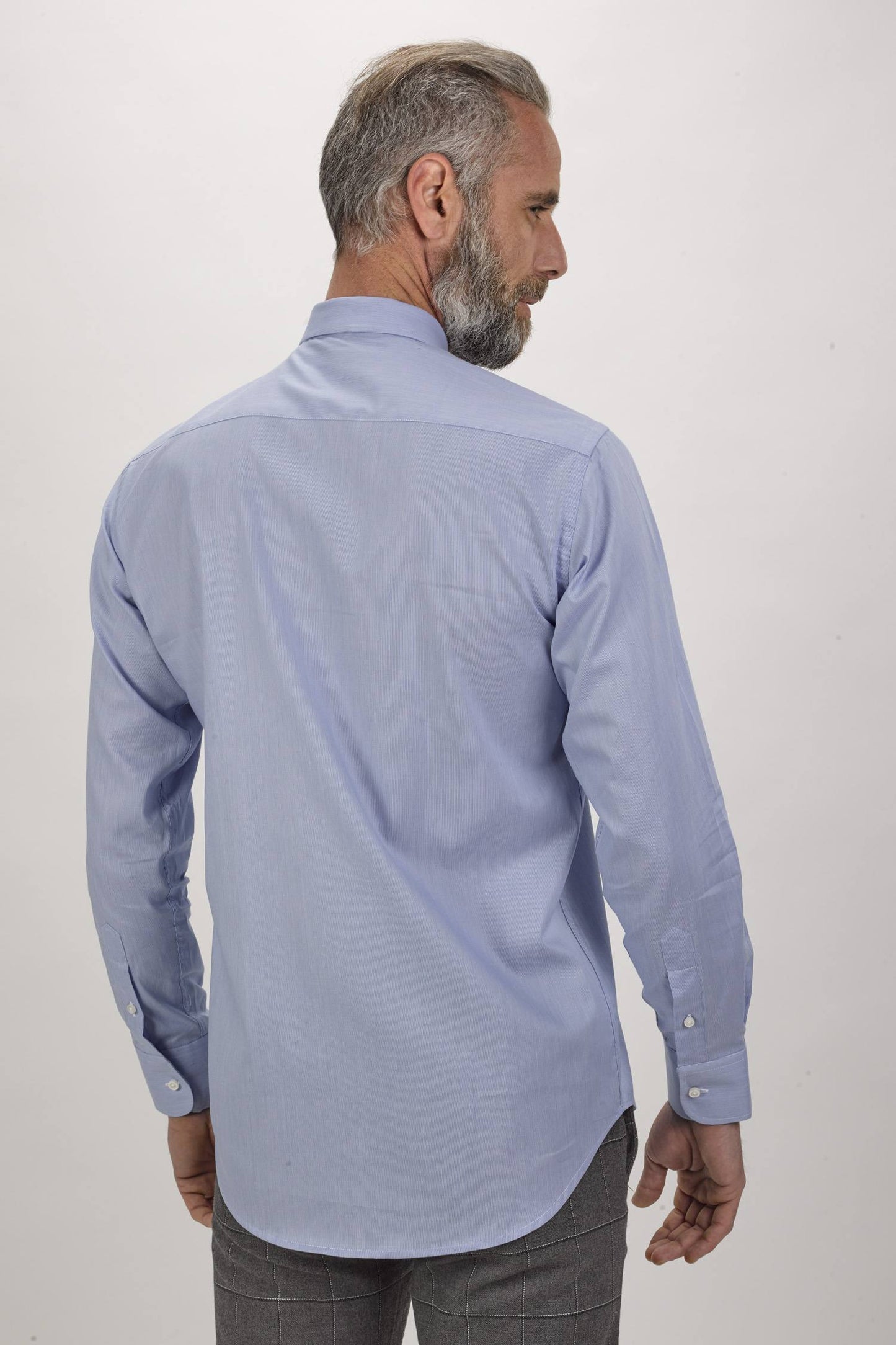 Camisa fit regular - Azul