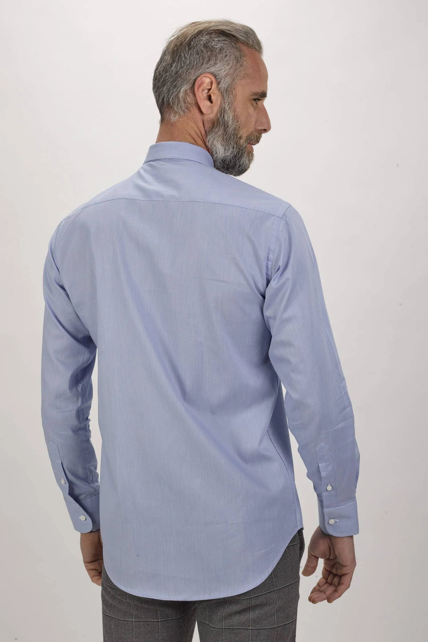 Men's striped shirt - Blue