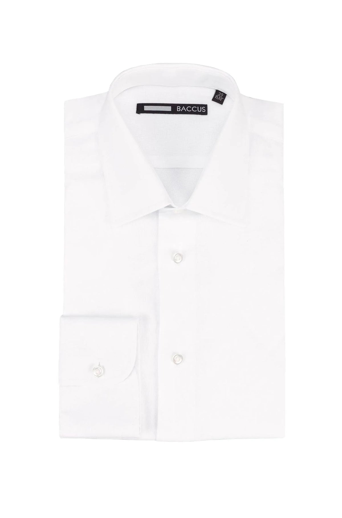 Plain faux shirt - White