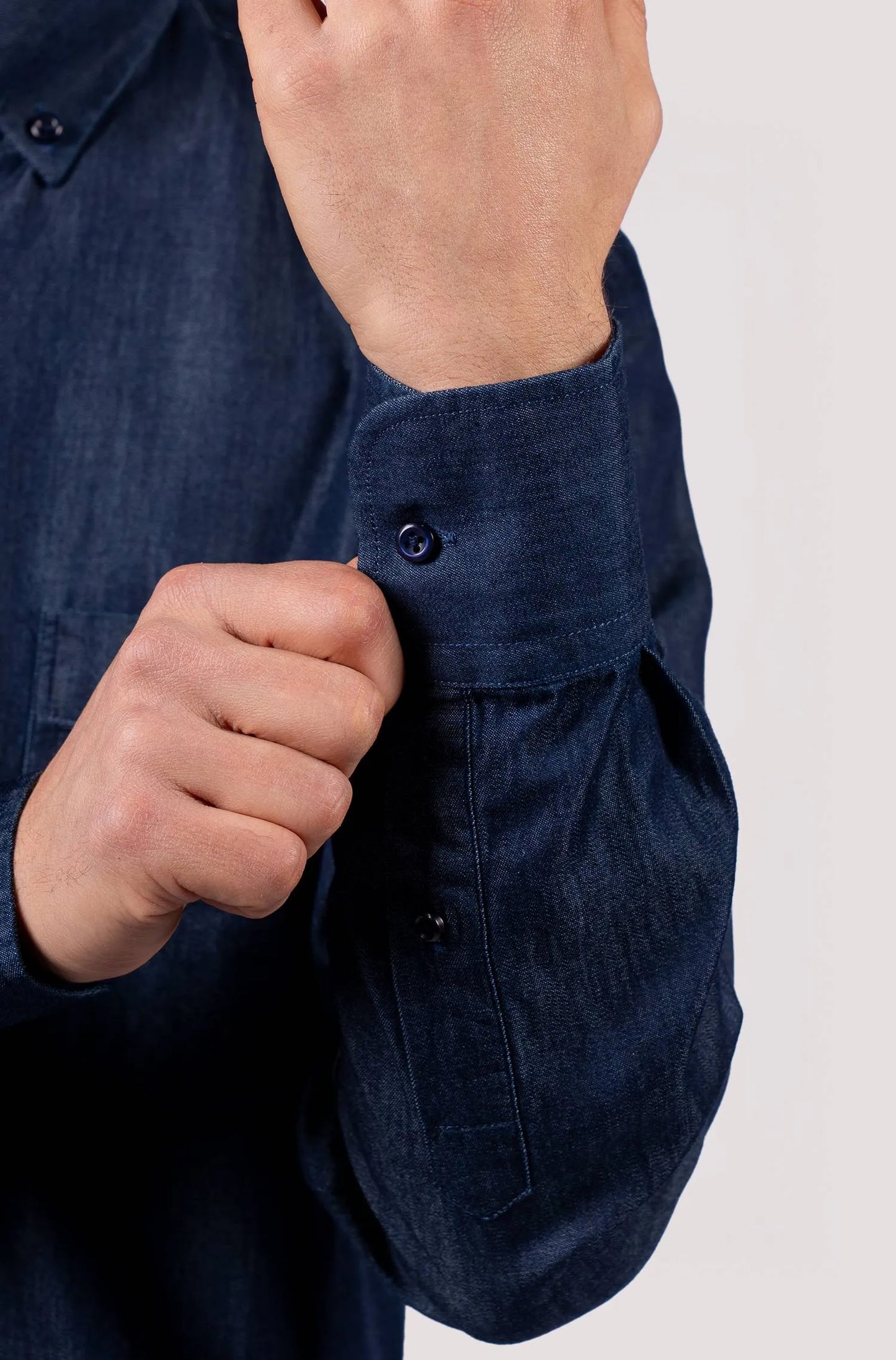 Camisa ganga para homem - Azul