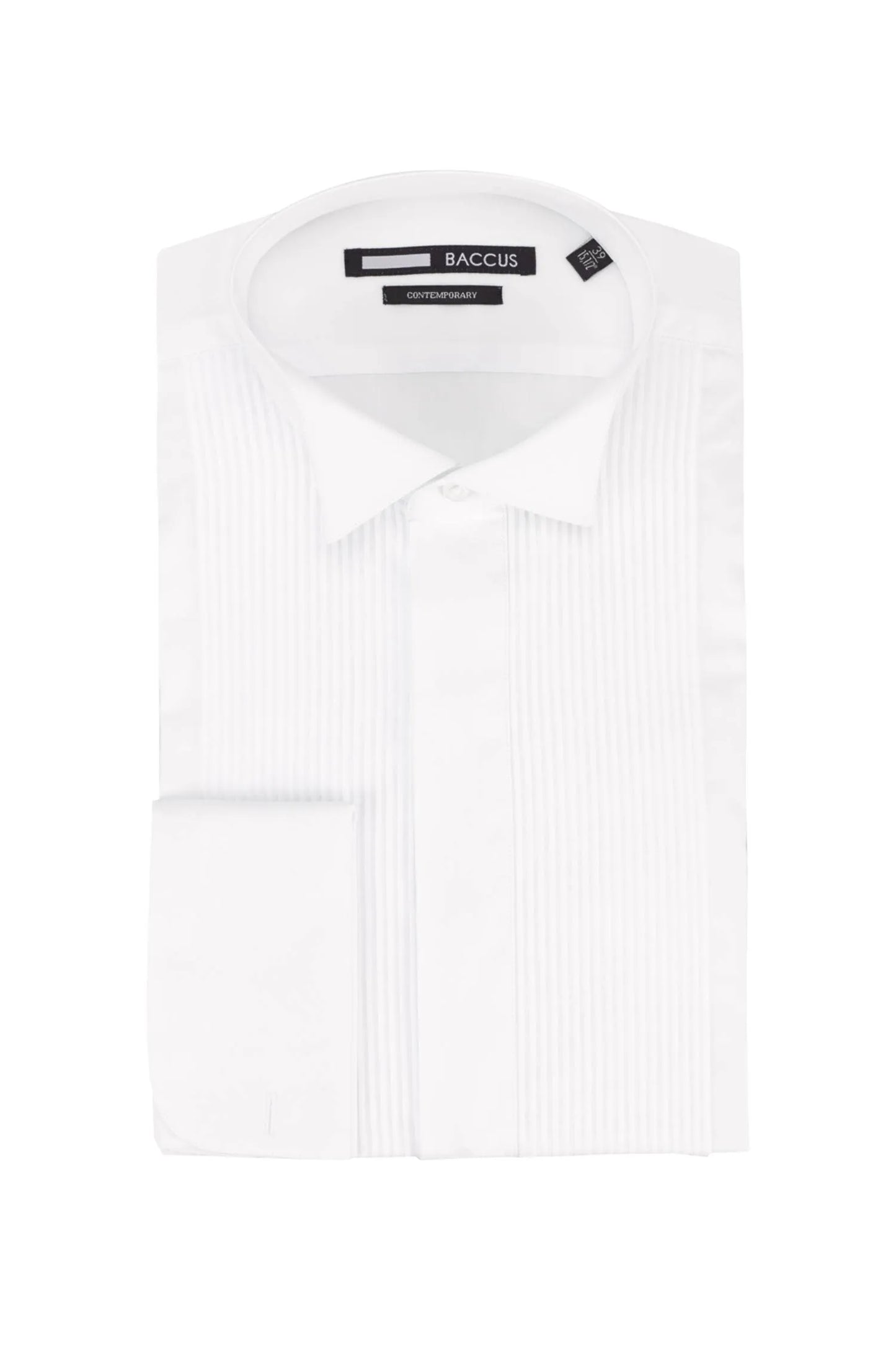 Camisa Smoking Plissada - Branco