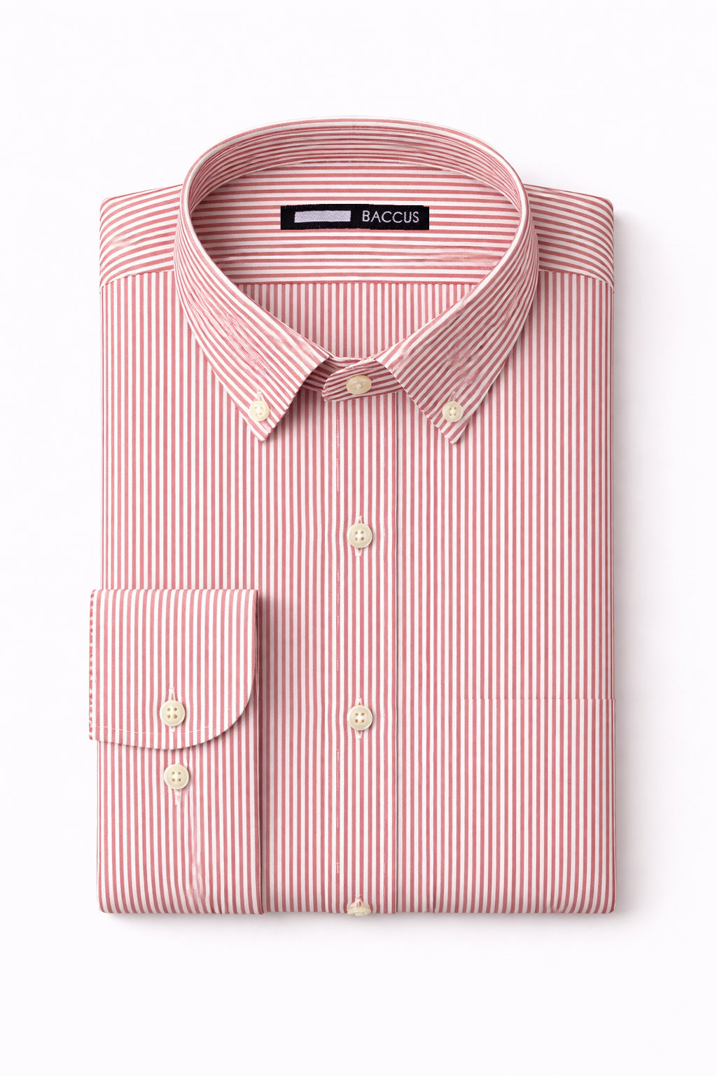 Camisa com risca - Bordeaux