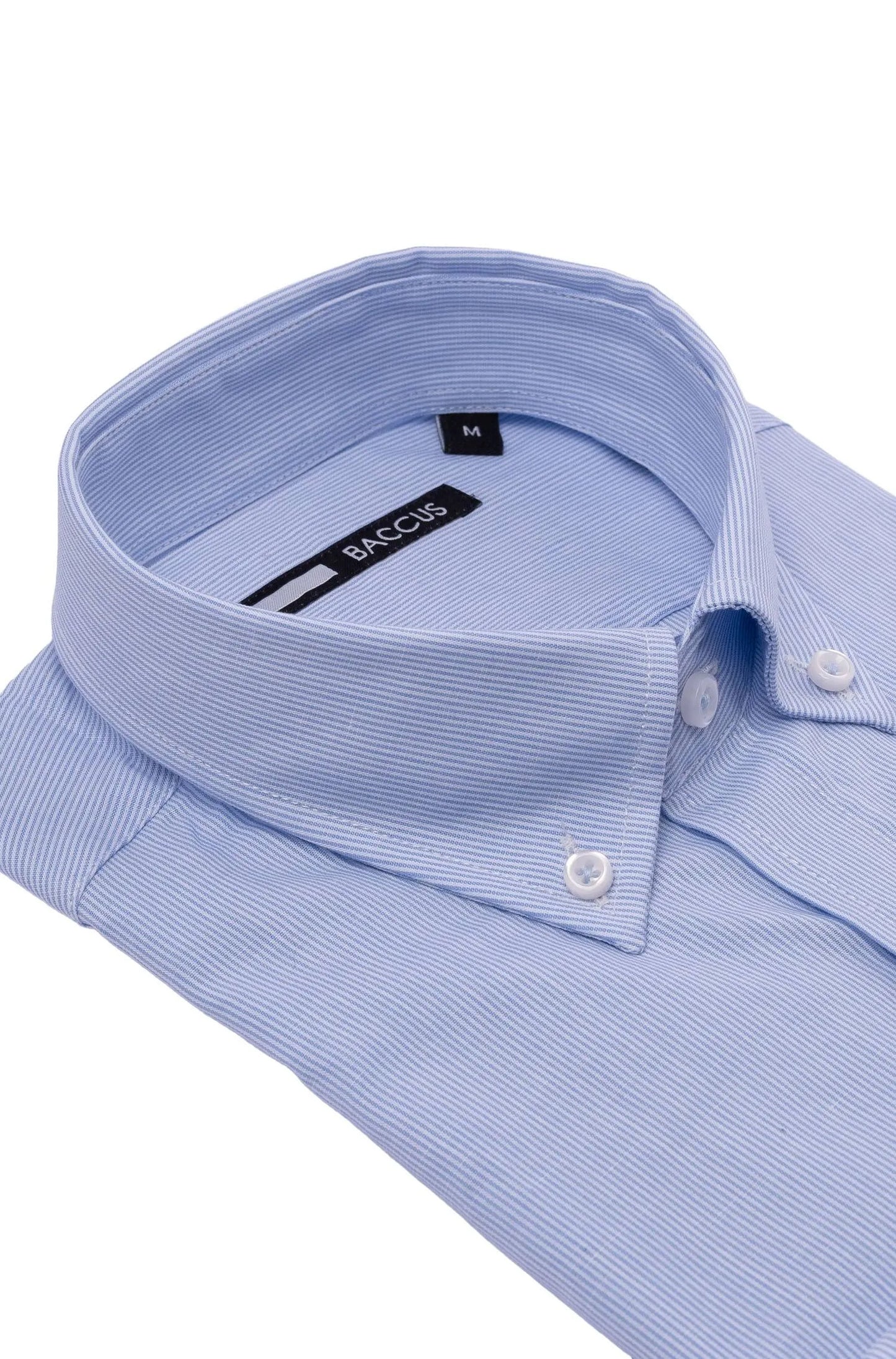 Camisa 100% algodão - Azul