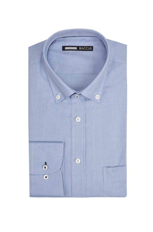 Camisa Oxford - Azul