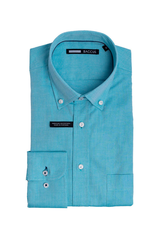 Camisa Oxford - Verde