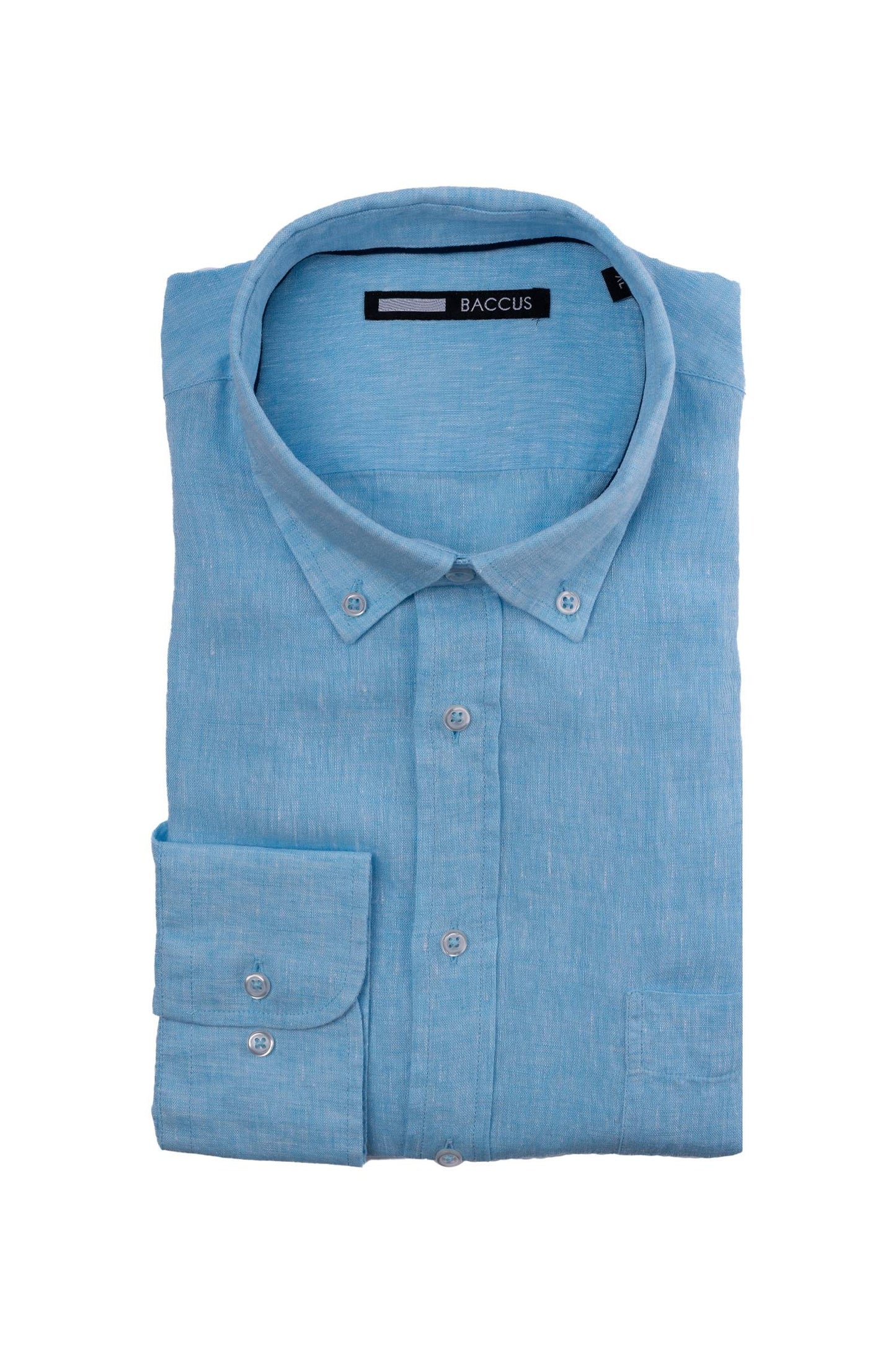 Men's Plain Shirt - Blue