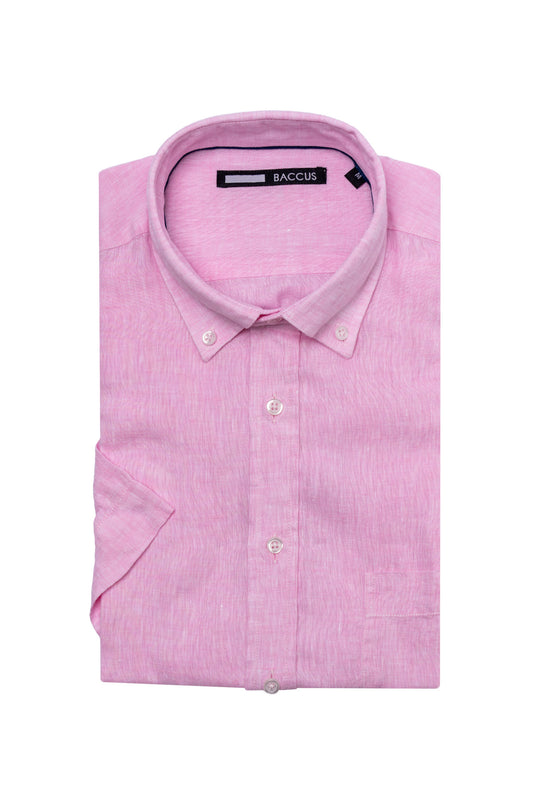 Short sleeve shirt - Pink