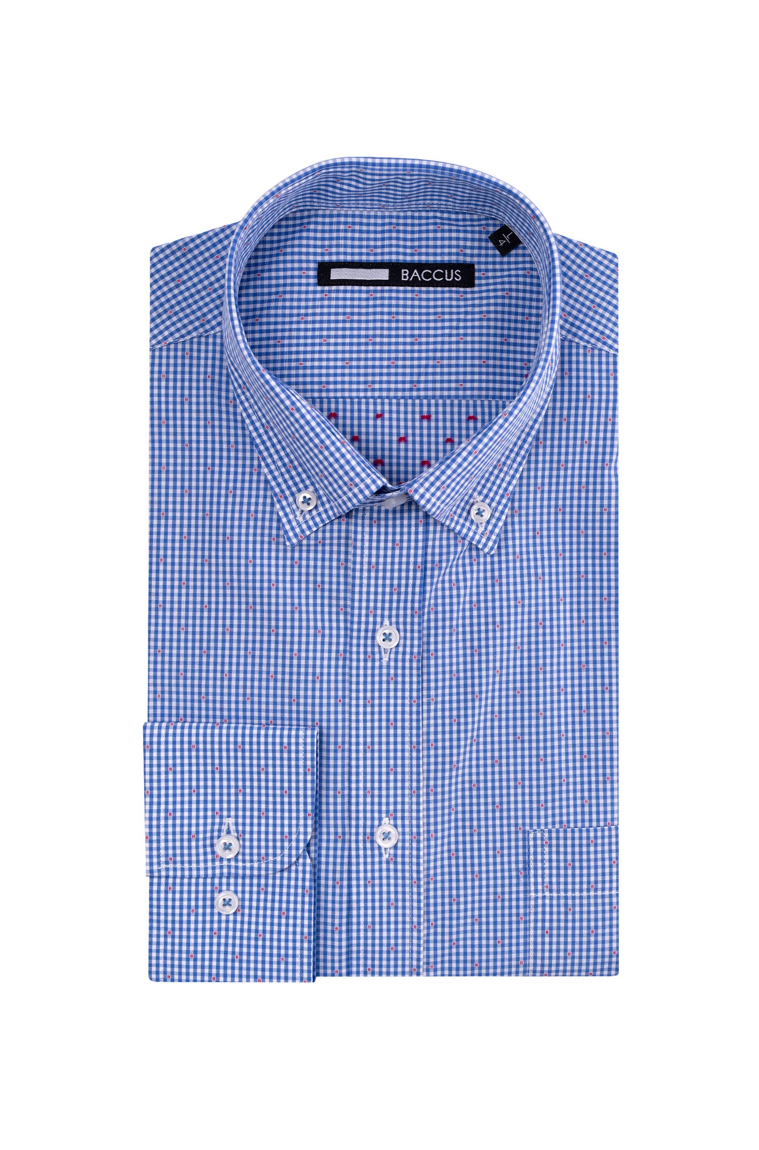 Camisa Regular Fit - Azul
