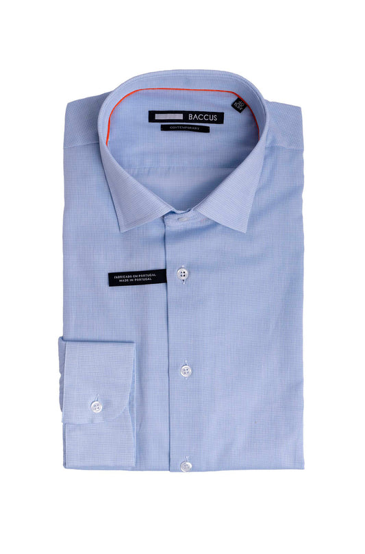 Camisa lisa para homem - Azul