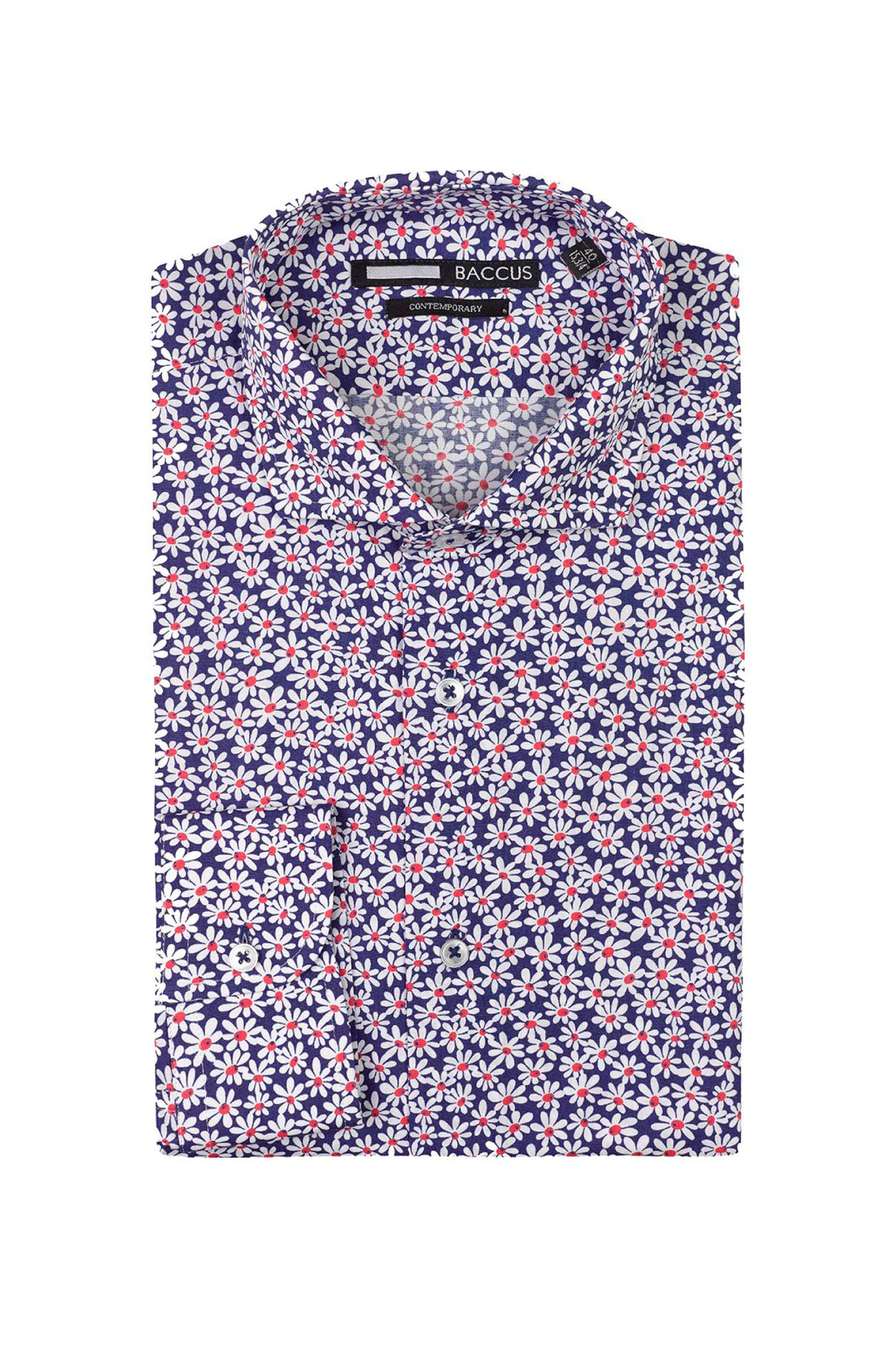 Camisa Baccus estampada - Rosa