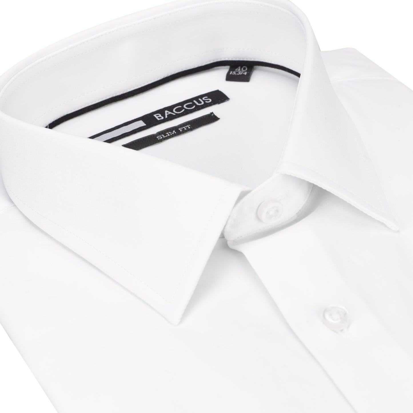 Plain Baccus Shirt - White