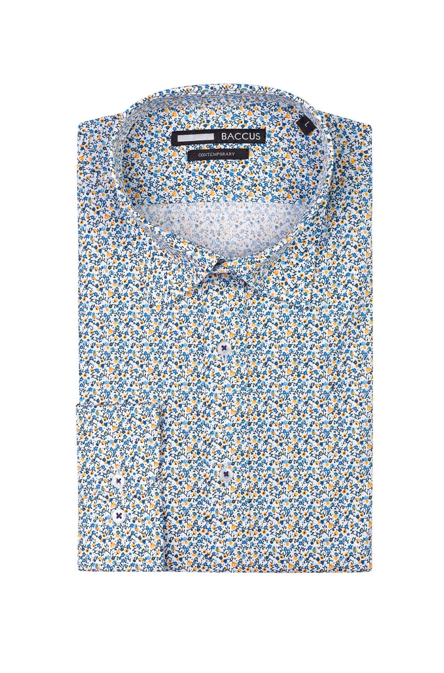 Camisa Baccus estampada - Amarelo