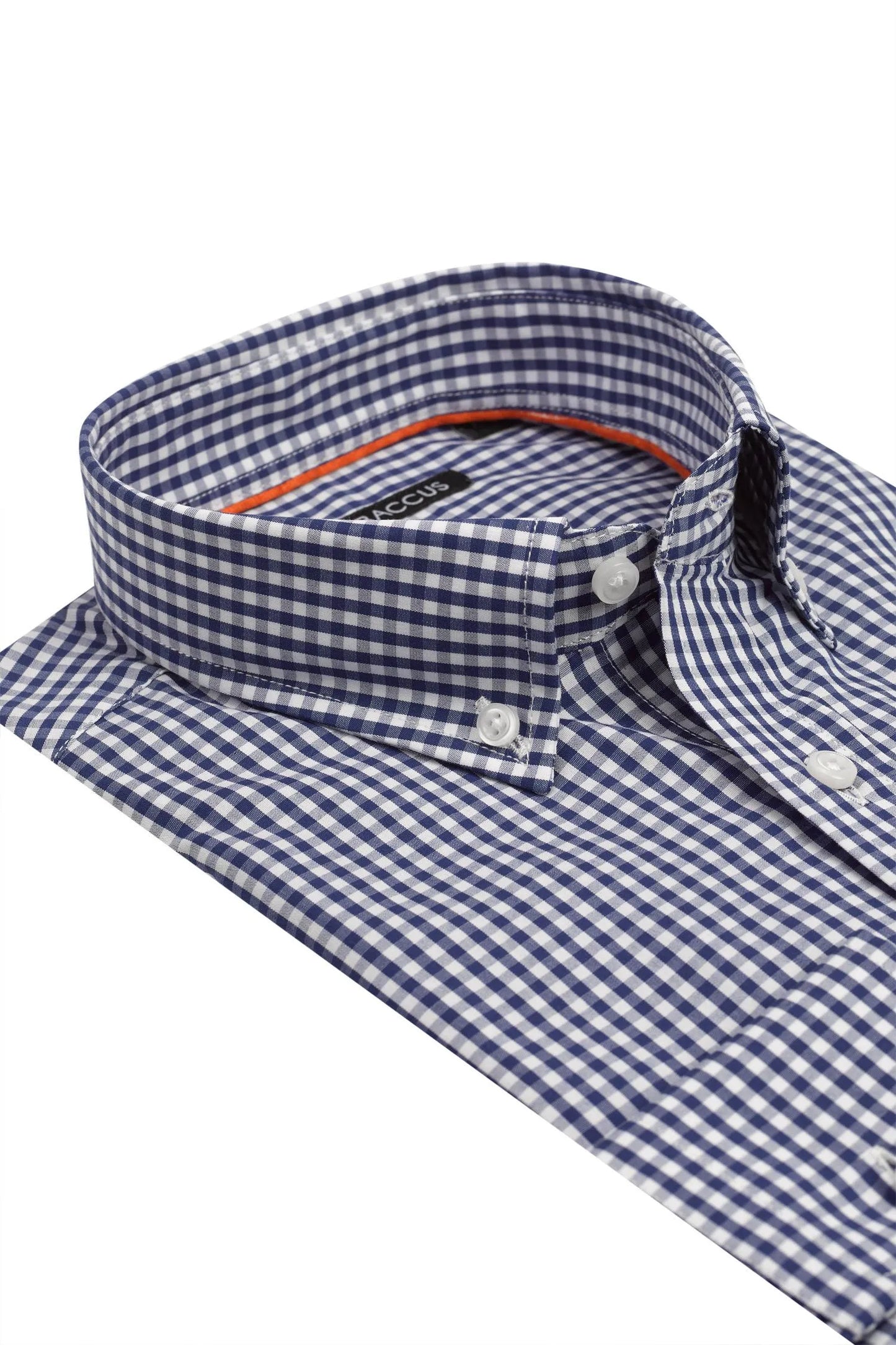 Camisa padrão quadrados - Azul