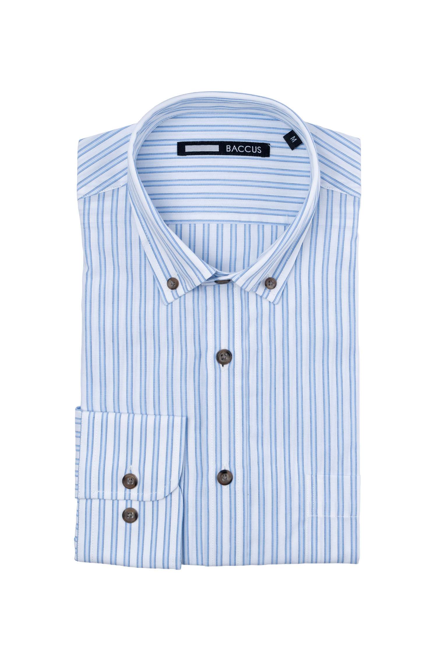 Baccus striped shirt - Blue