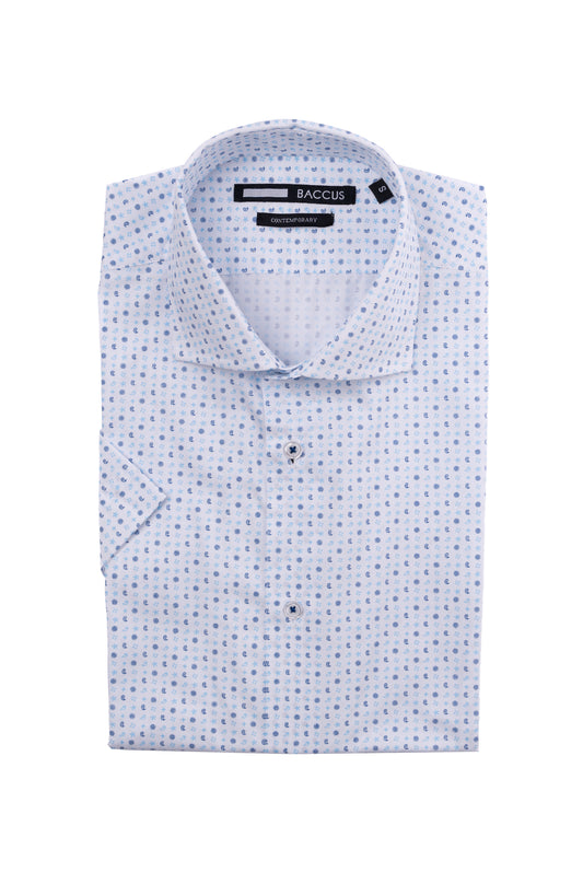 Camisa manga curta - Azul