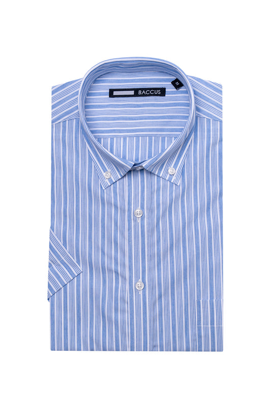 Camisa manga curta - Azul