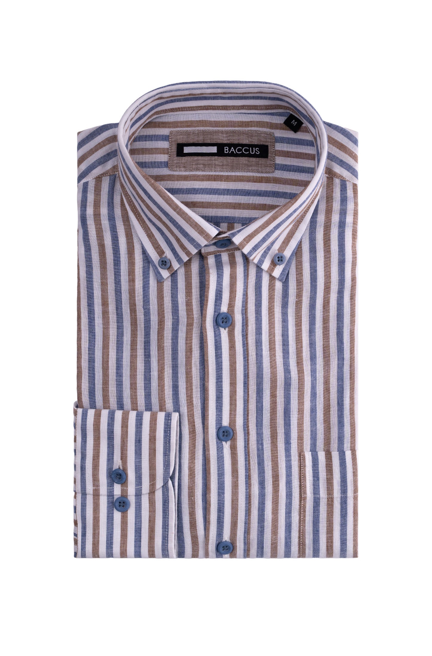 Camisa Regular Fit - Bege