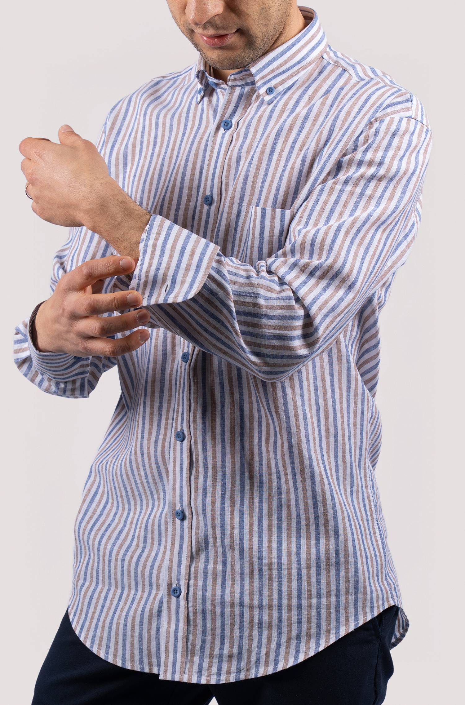 Regular Fit Shirt - Beige