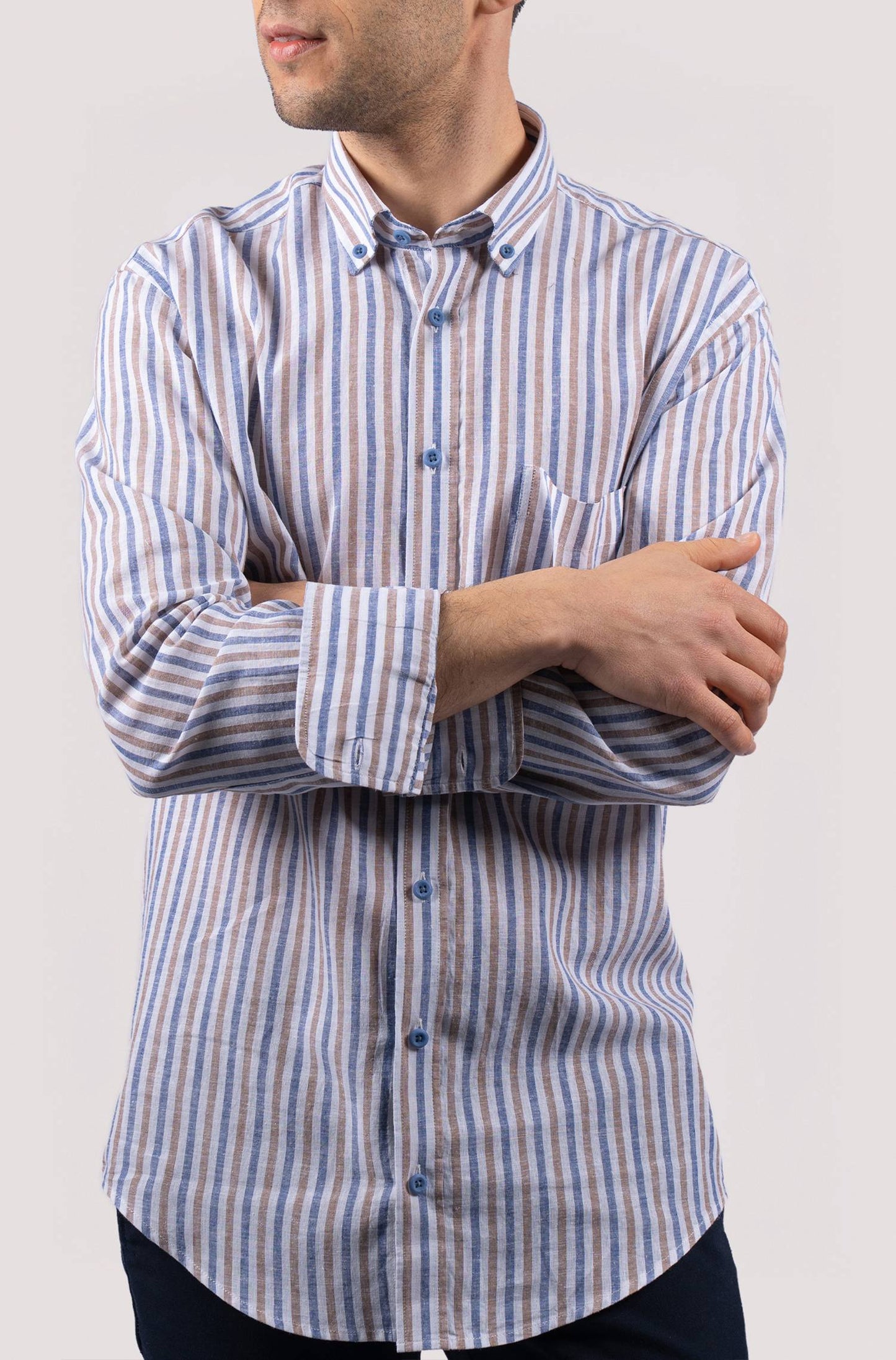 Regular Fit Shirt - Beige