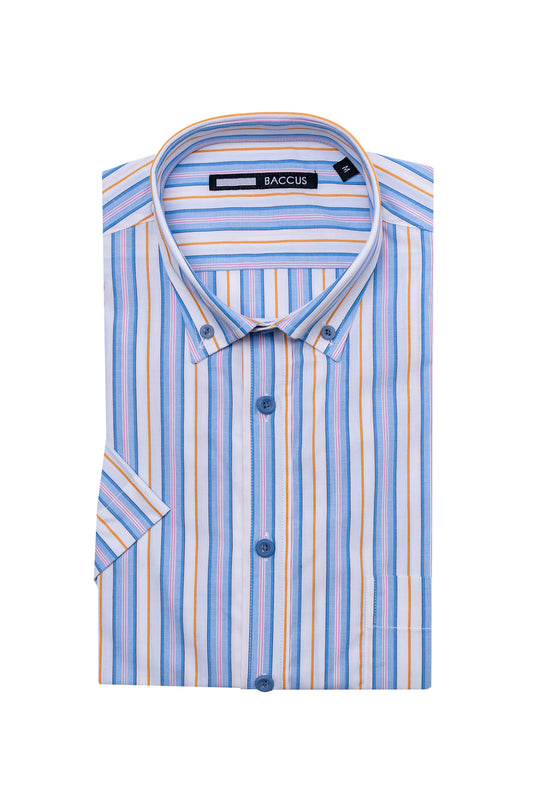 Camisa manga curta - Bege