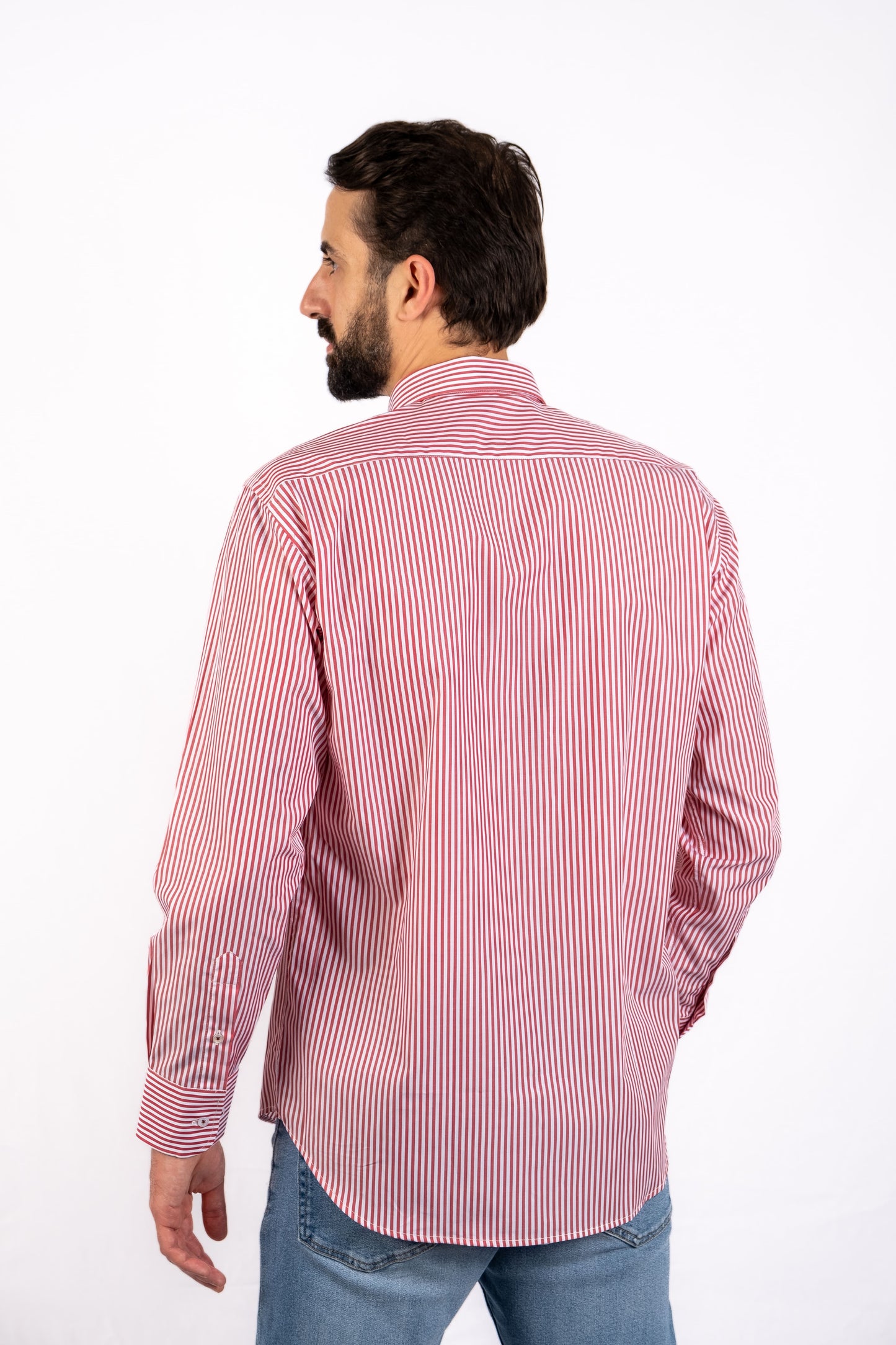 Camisa sport fit regular - Vermelho