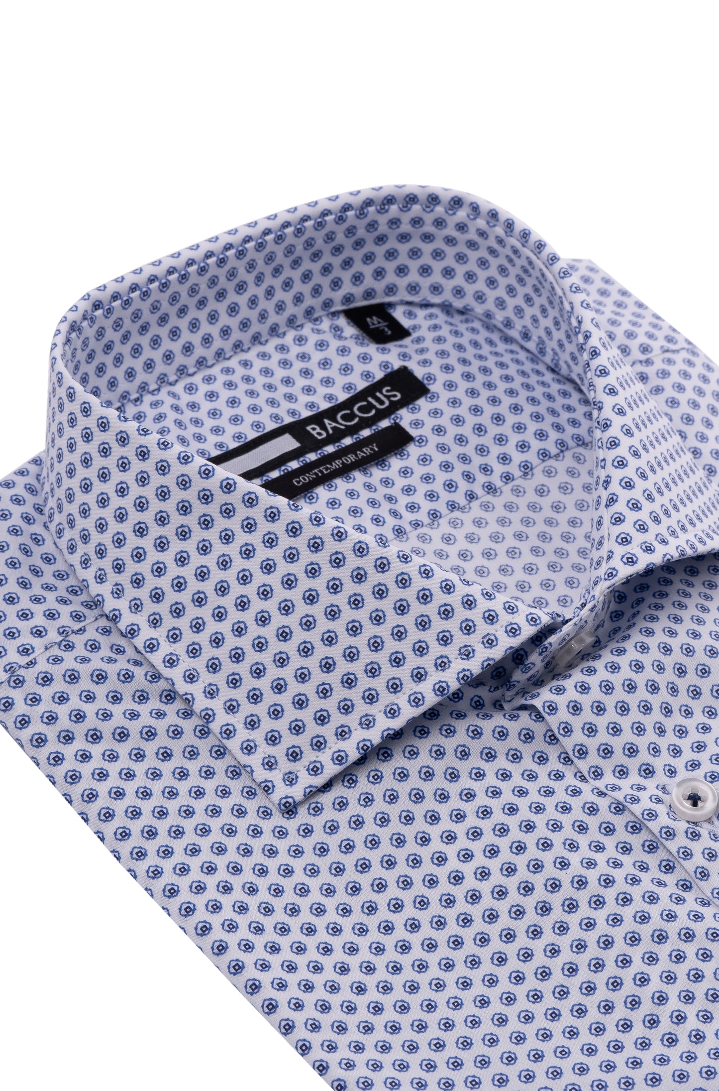 Camisa Baccus estampada - Azul