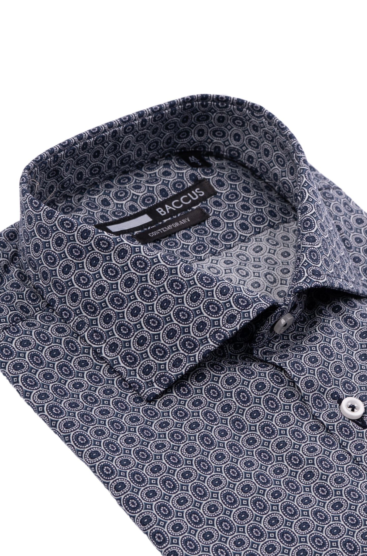 Camisa Baccus estampada - Marinho