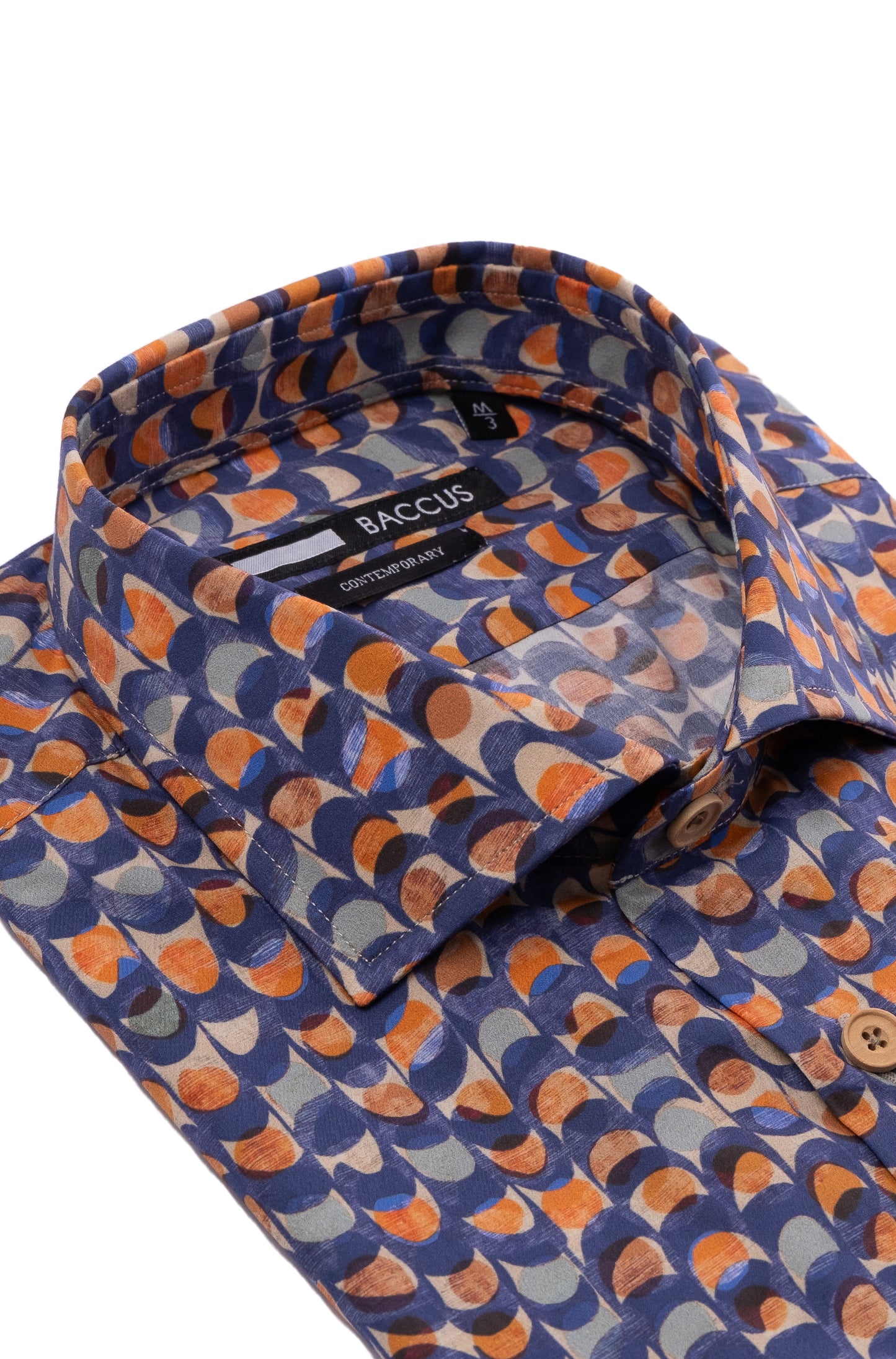 Camisa Baccus estampada - Amarelo