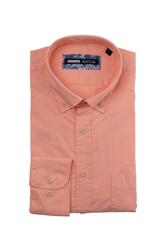 Plain shirt for men - Orange