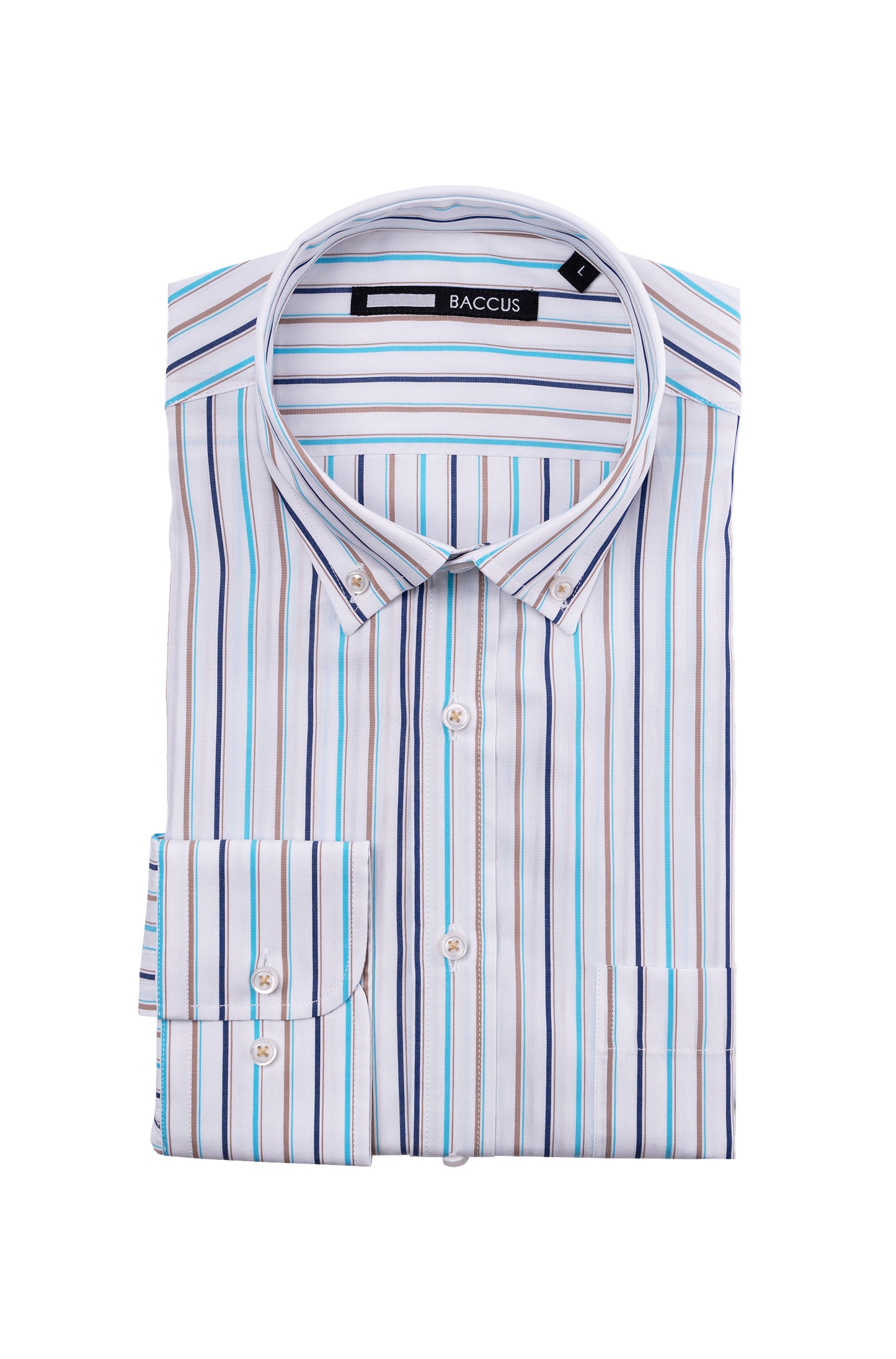 Men's striped shirt - Blue