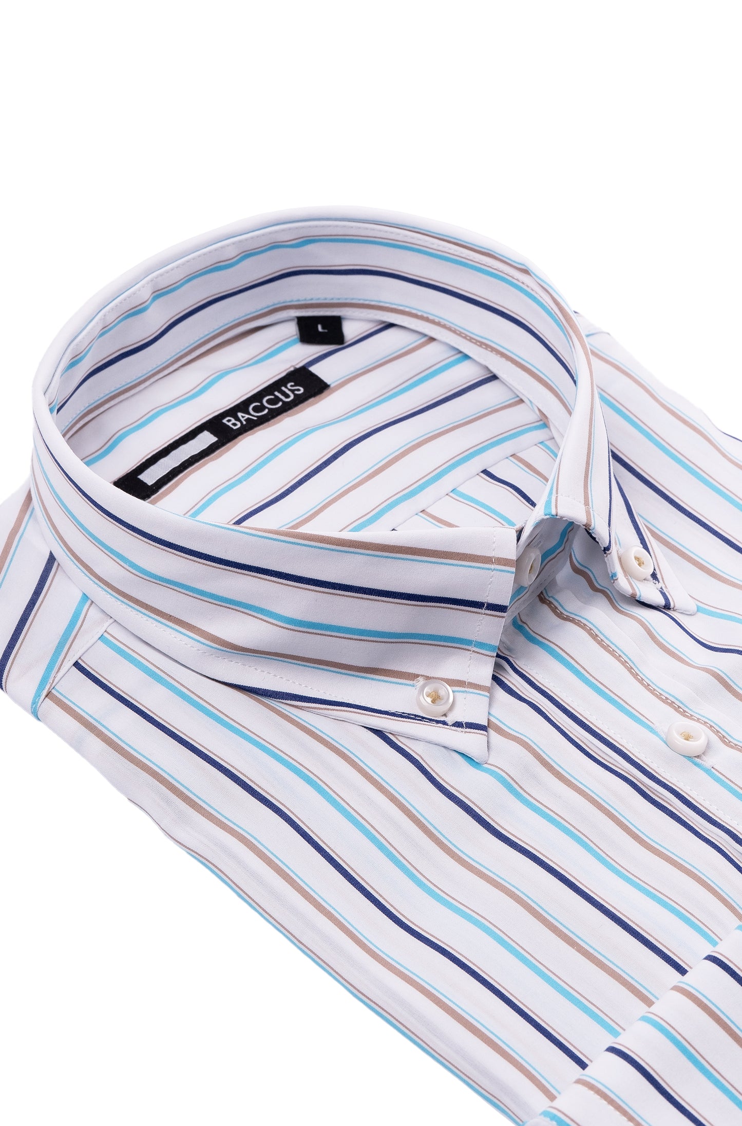 Men's striped shirt - Blue