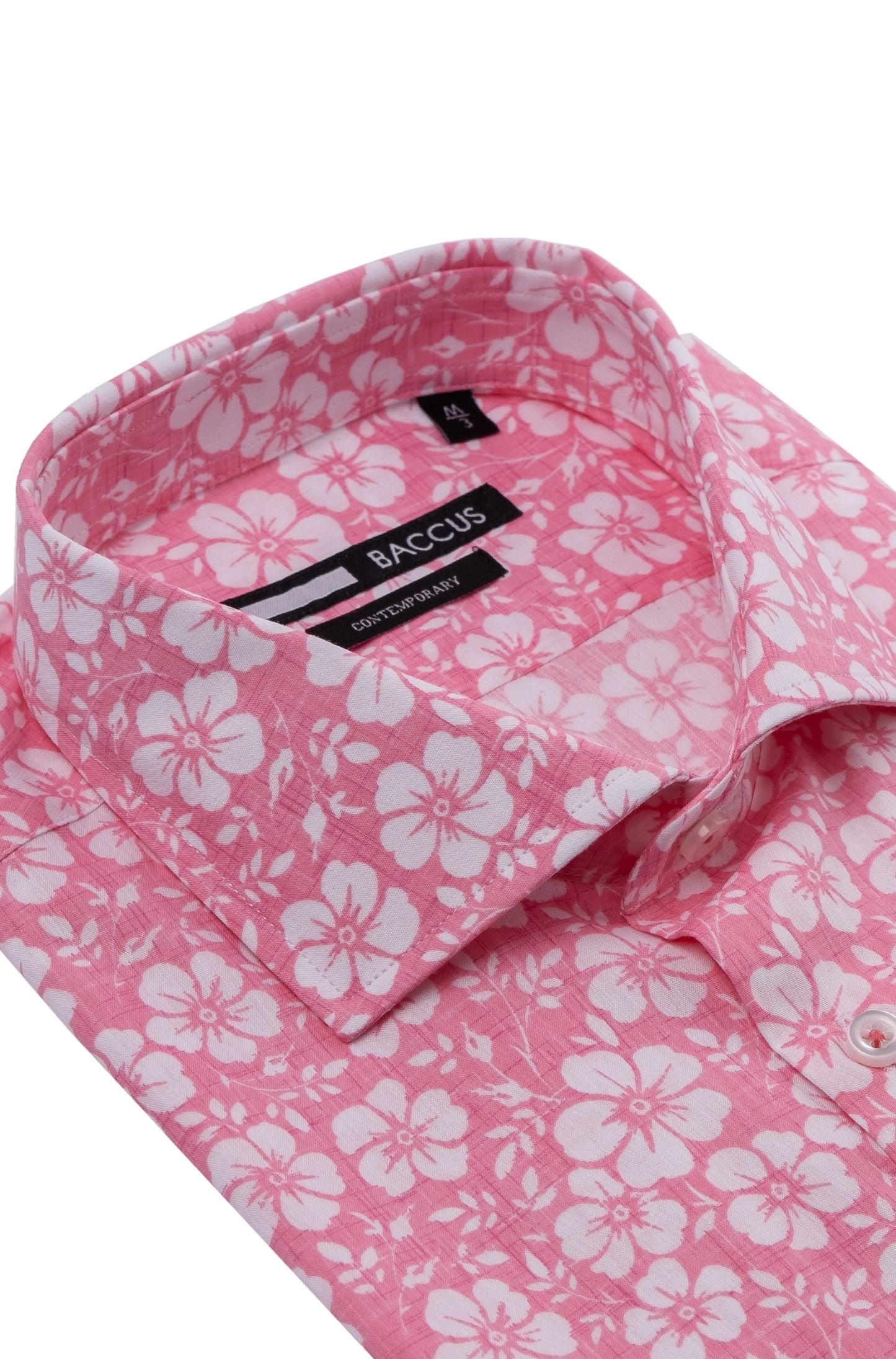 Camisa Baccus estampada - Rosa