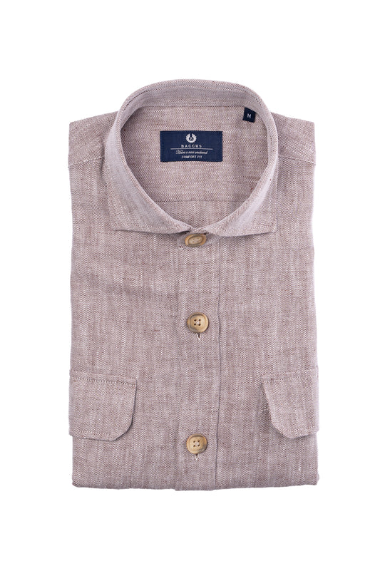 Overshirt lisa premium - Bege