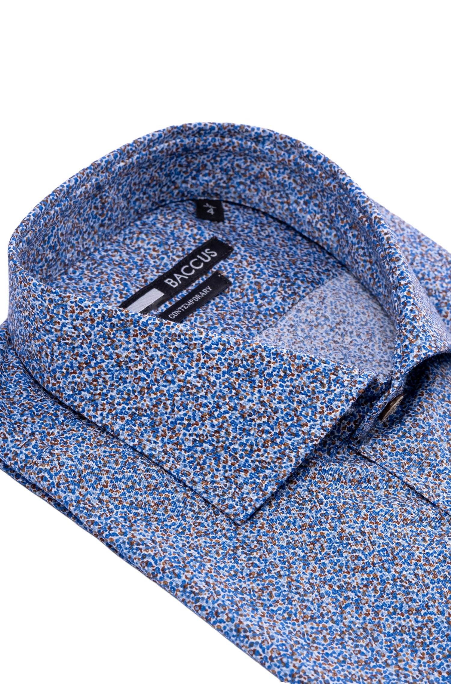 Camisa Fit Contemporary - Azul