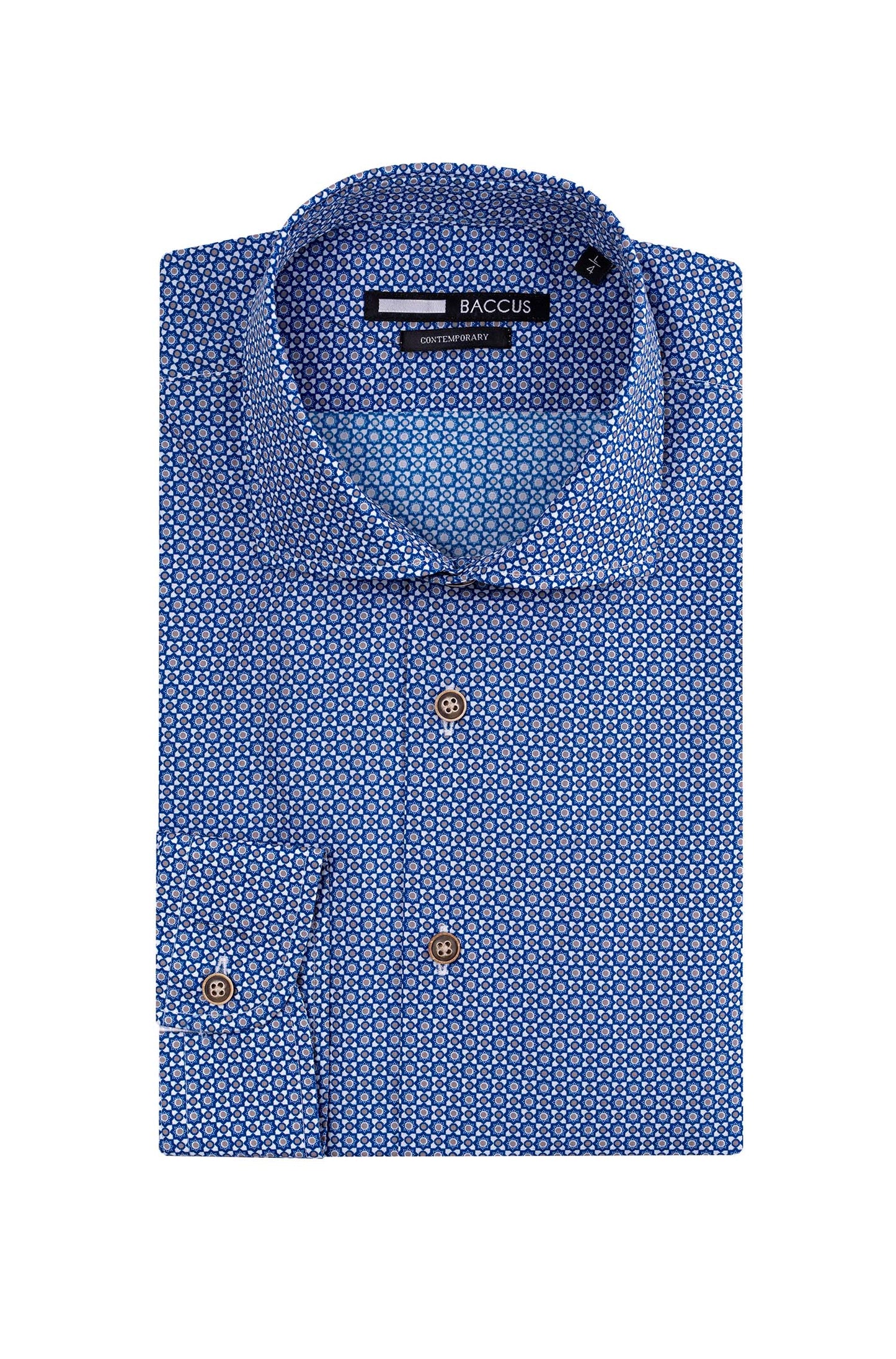 Camisa Fit Contemporary - Azul