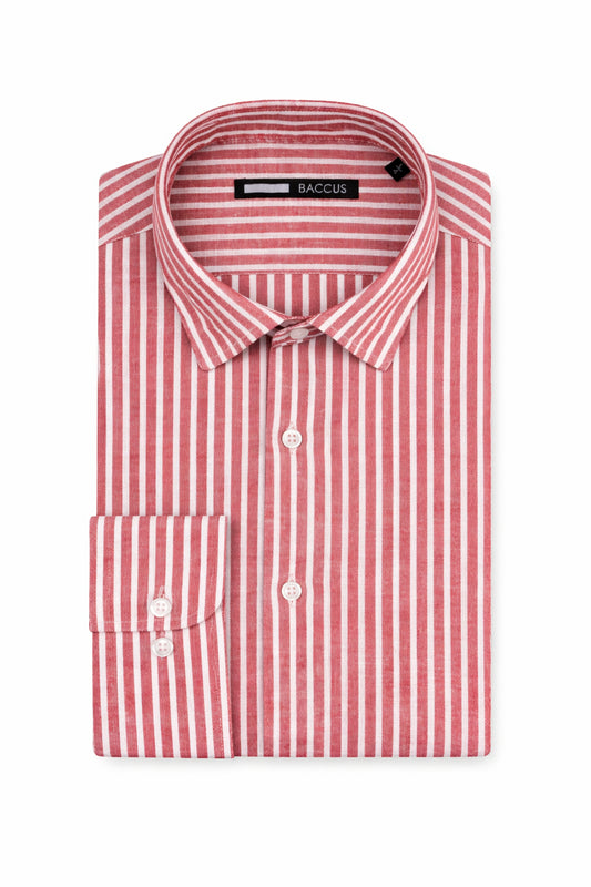 Camisa Regular Fit - Vermelho