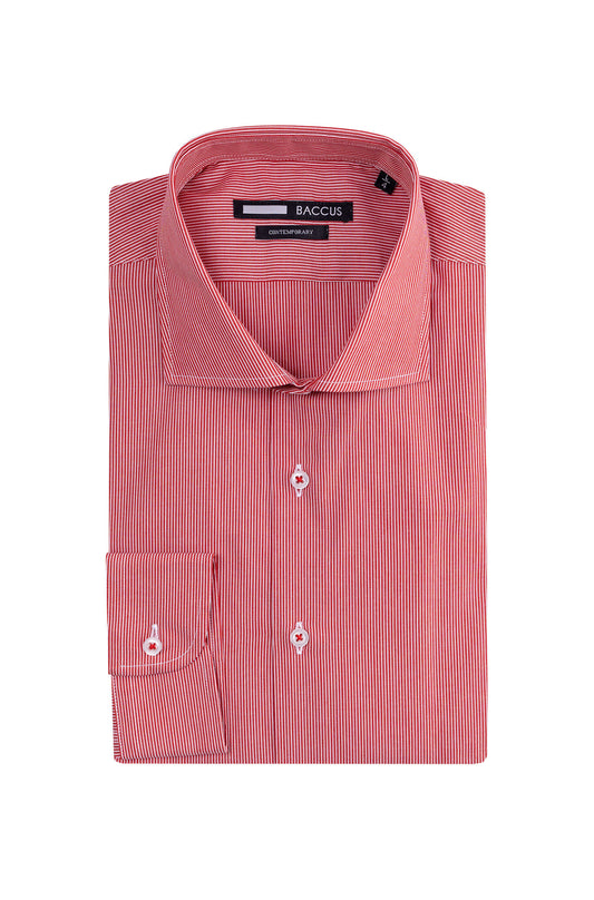 Camisa Regular Fit - Vermelho