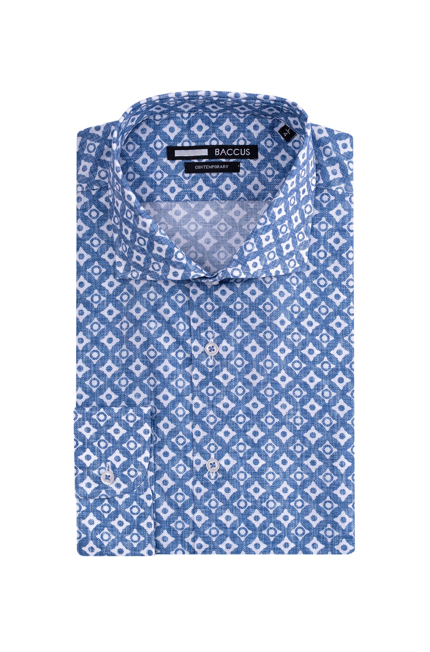 Camisa Regular Fit - Azul