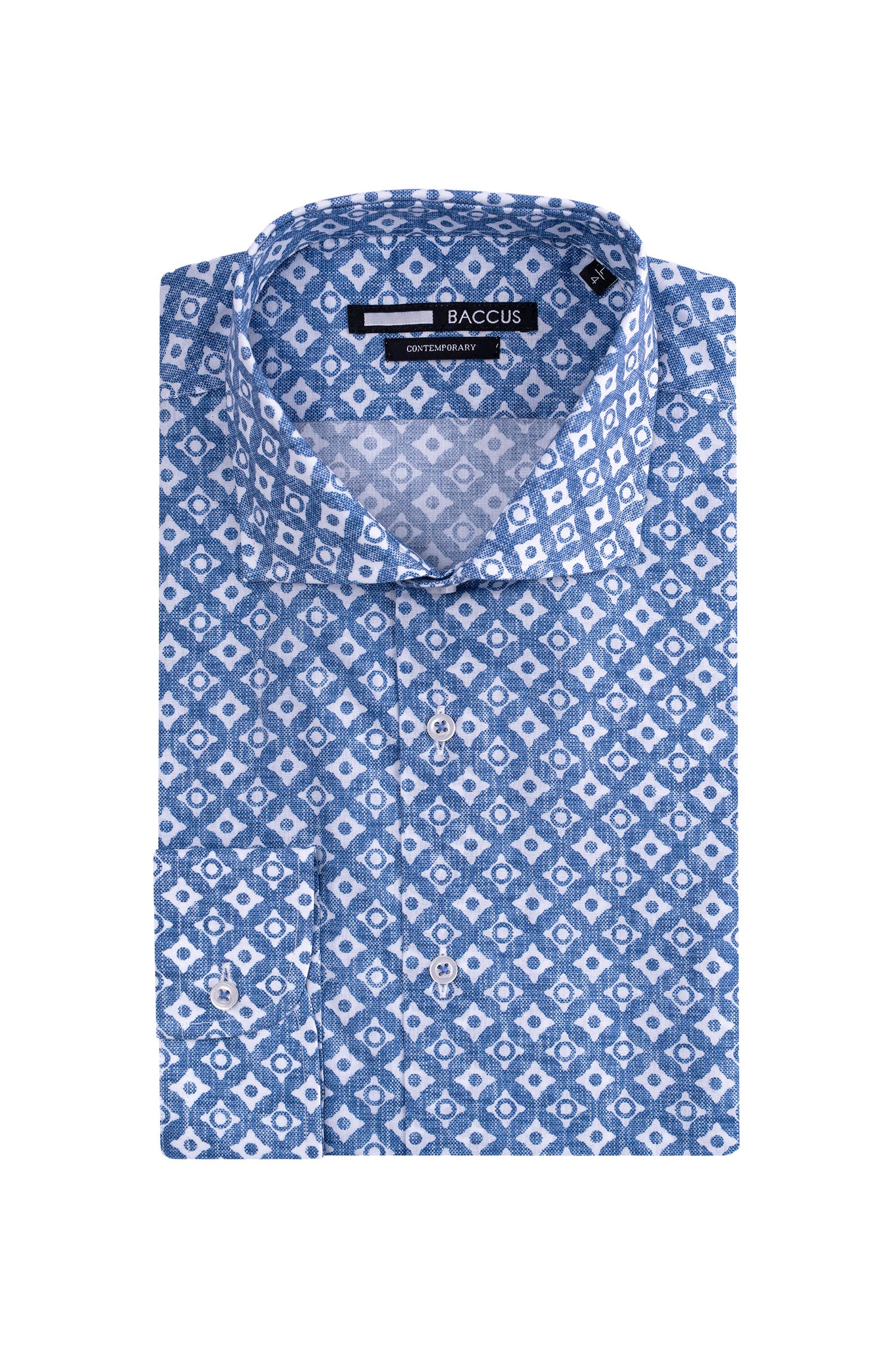 Camisa Regular Fit - Azul