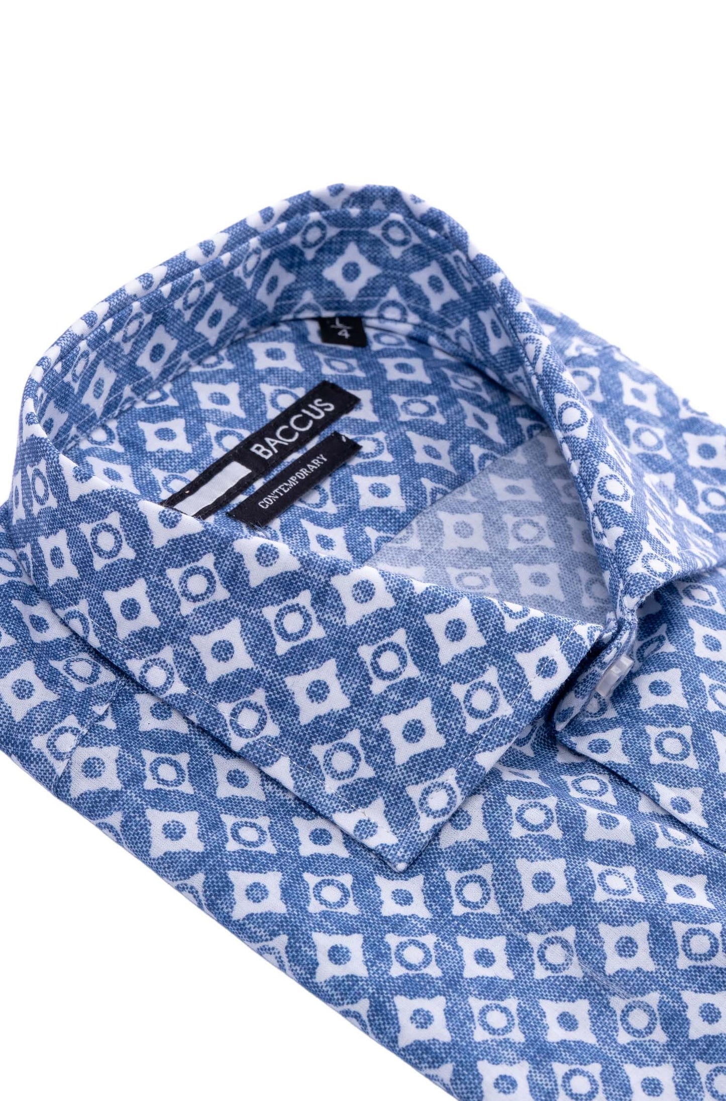Camisa Regular Fit - Azul