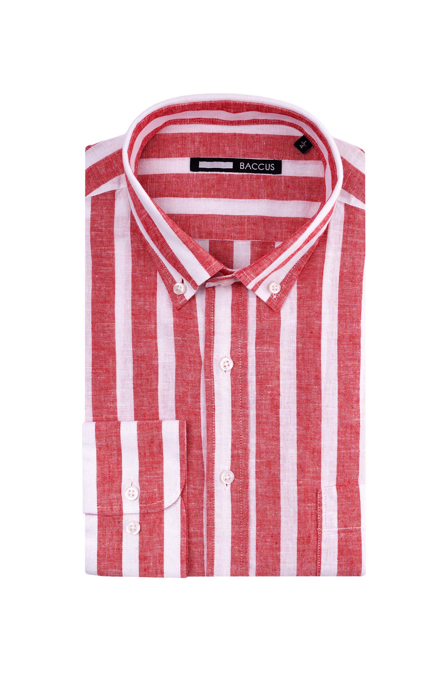 Camisa Regular Fit - Vermelho