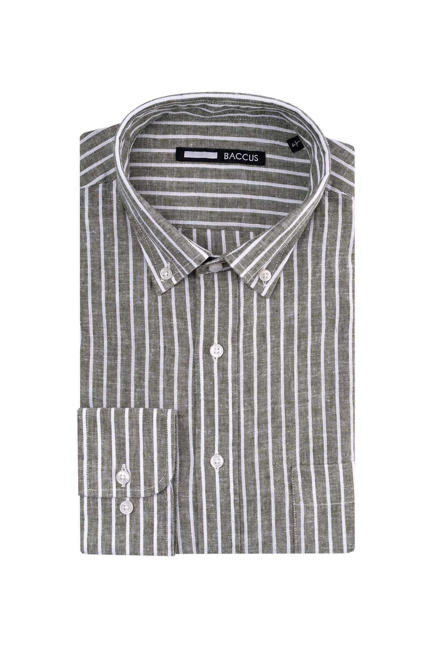 Camisa Regular Fit - Verde