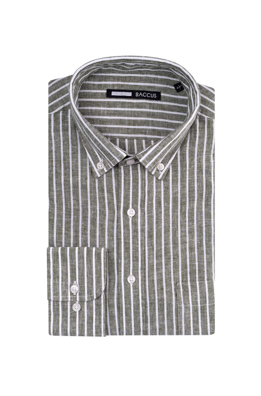 Camisa Regular Fit - Verde
