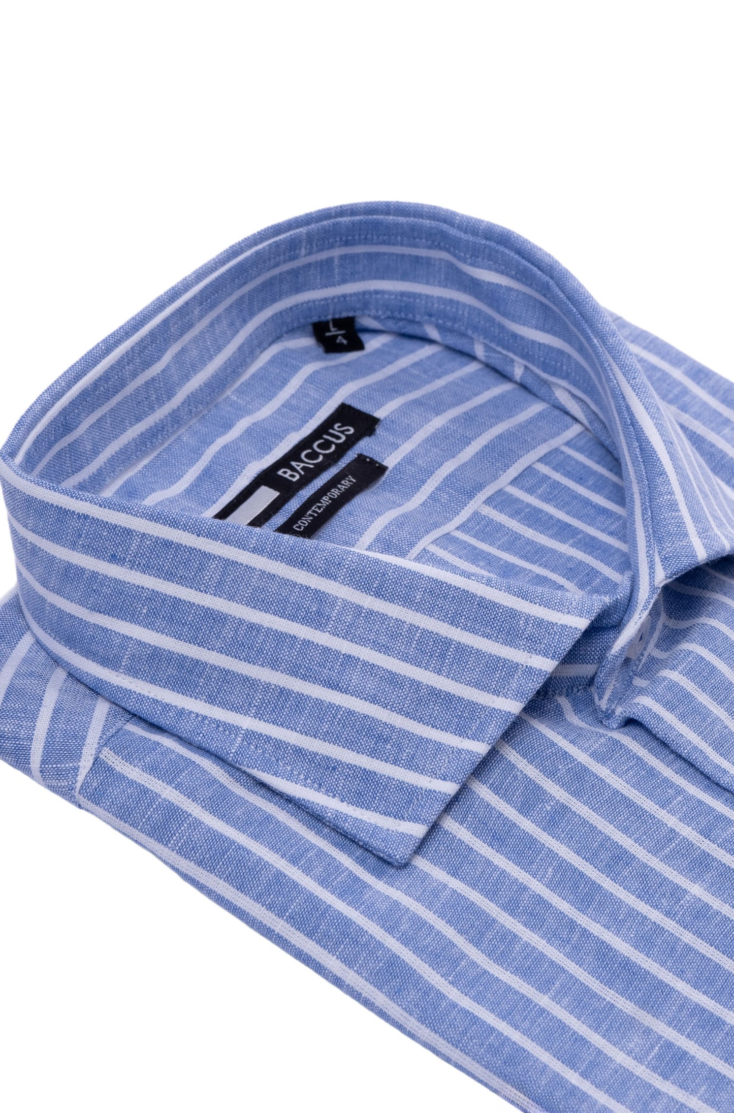 Camisa fit contemporary - Azul
