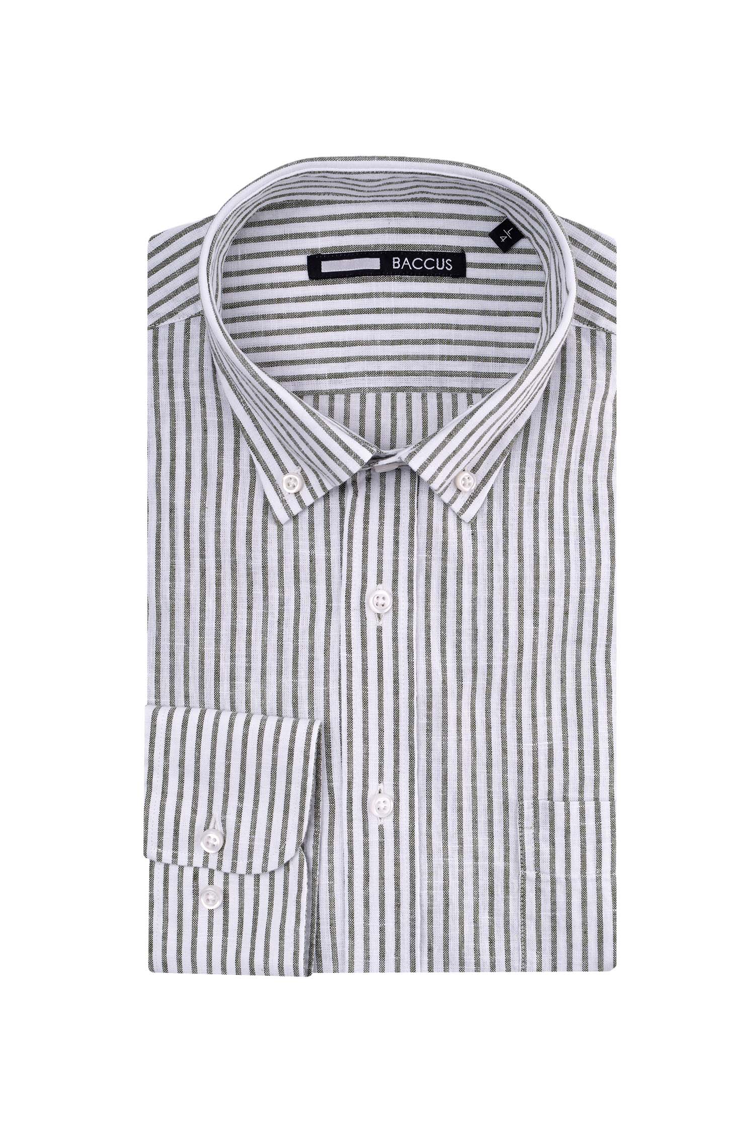 Camisa regular fit - Verde