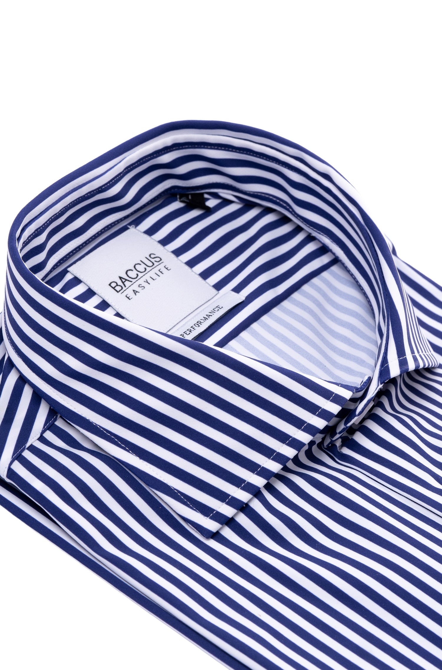 Camisa com riscas - Azul