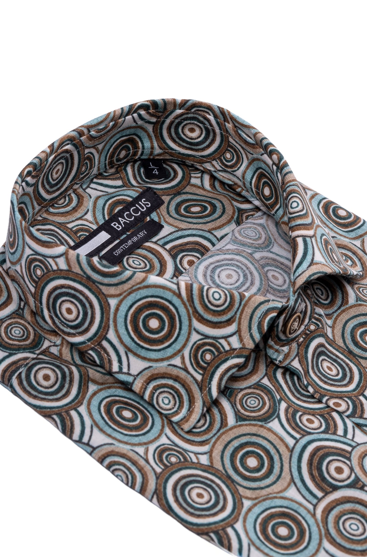 Camisa estampada Baccus - Verde