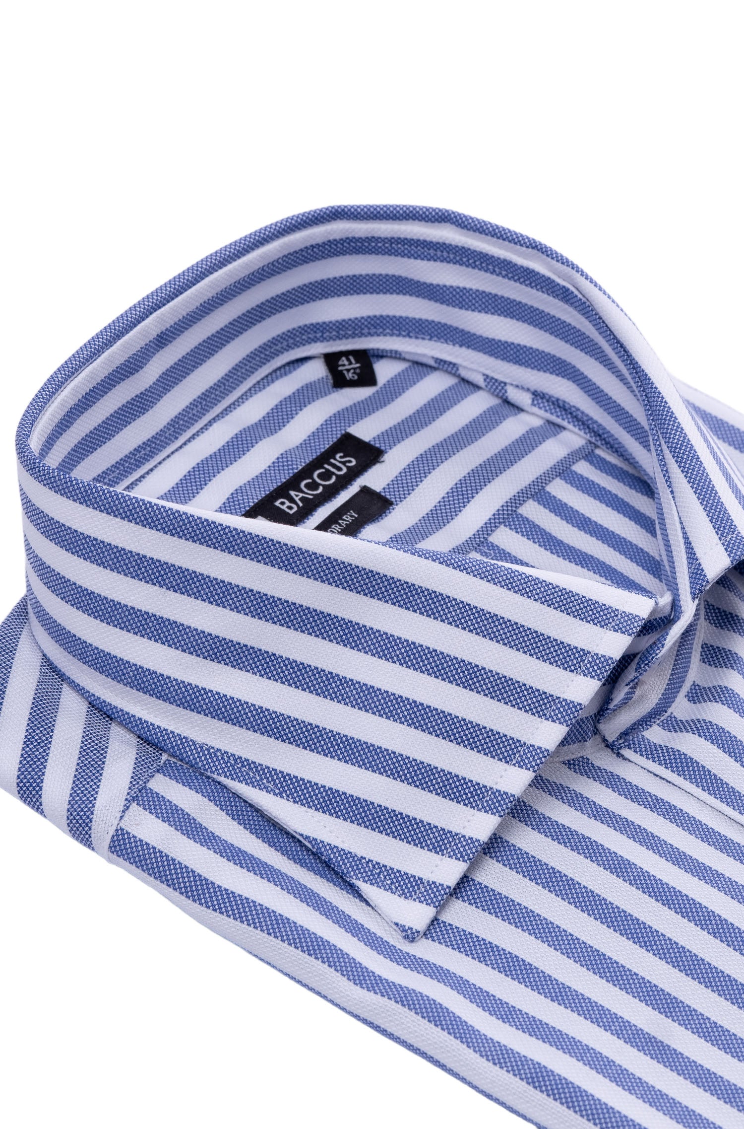 Camisa com riscas - Azul