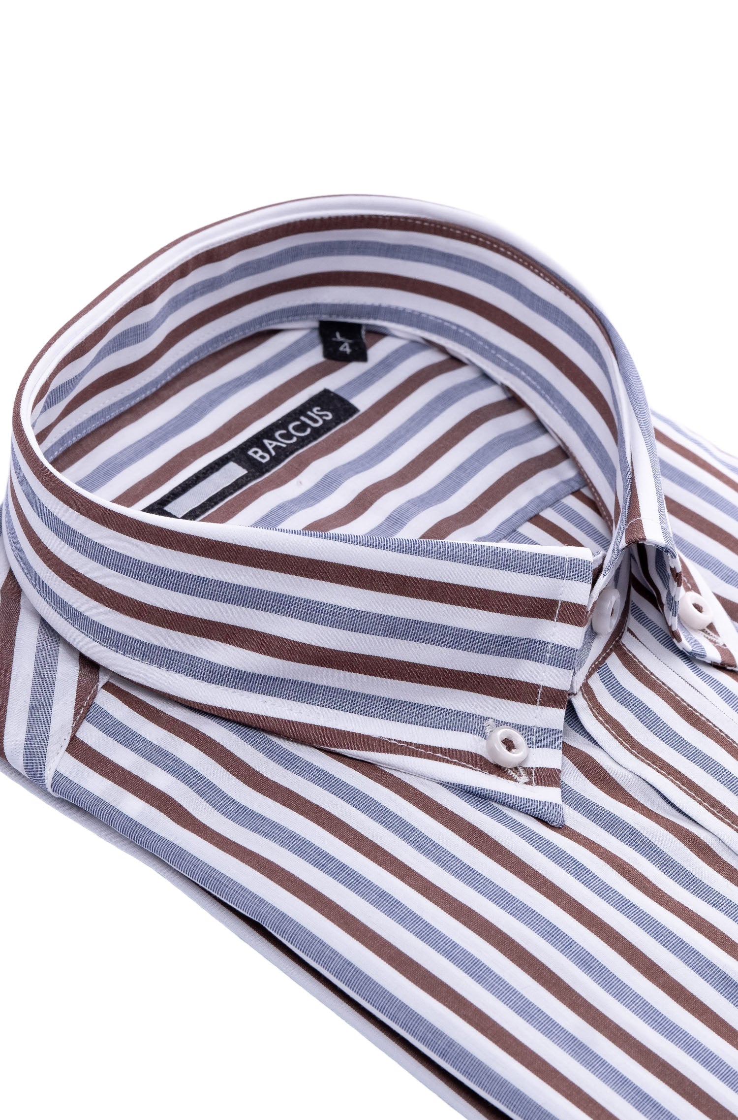 Camisa com riscas - Bege