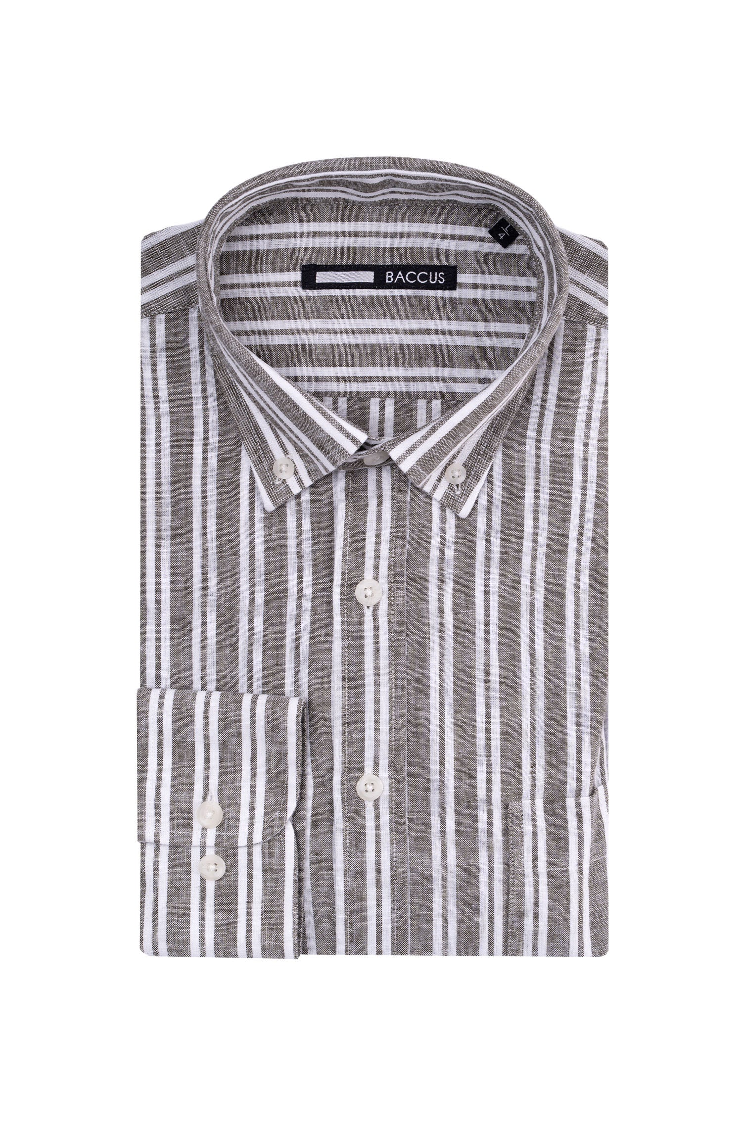 Camisas com risca - Verde